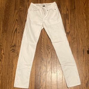 Calvin Klein white jean. Size 27/4